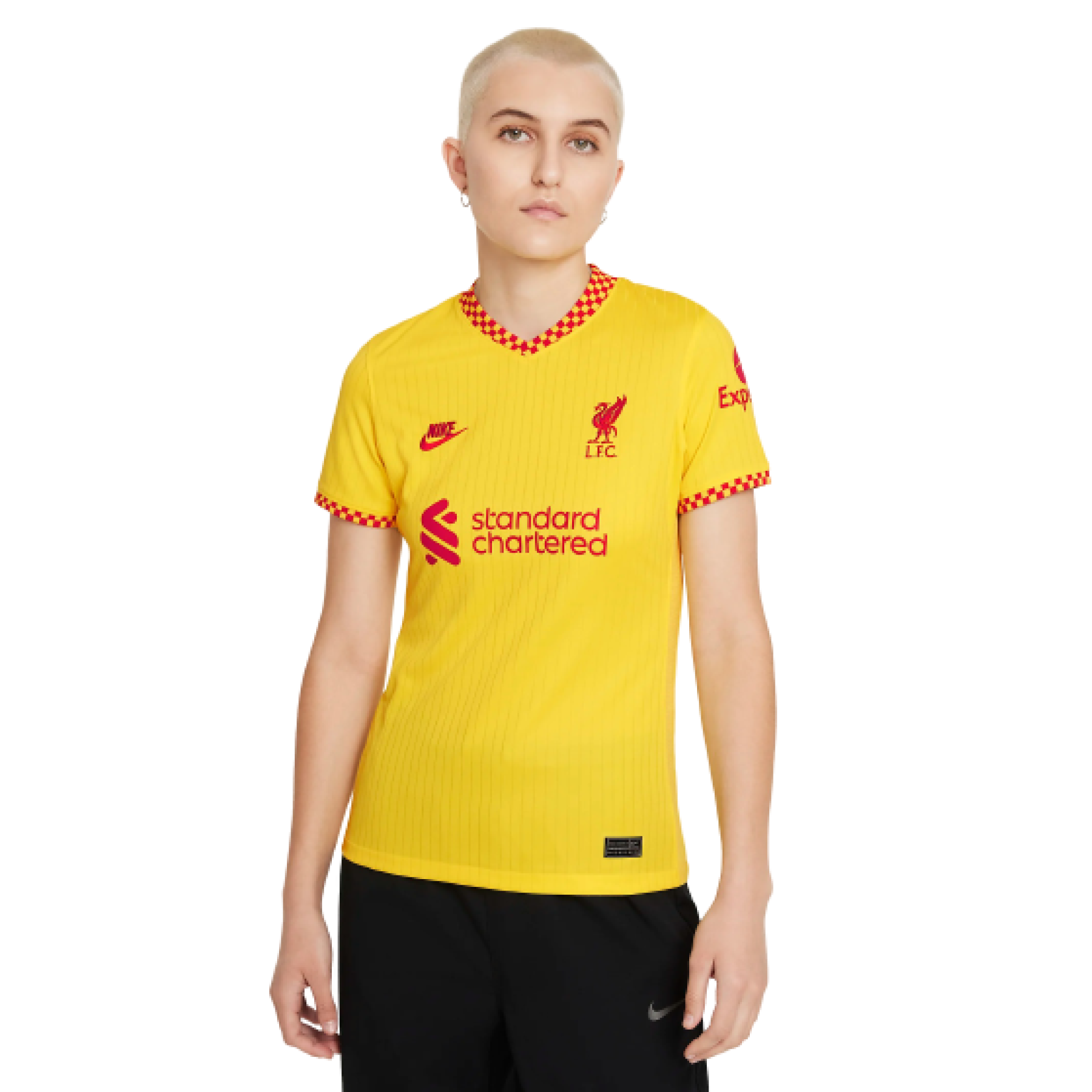 Damernas tredje tröja Liverpool FC 2021/22