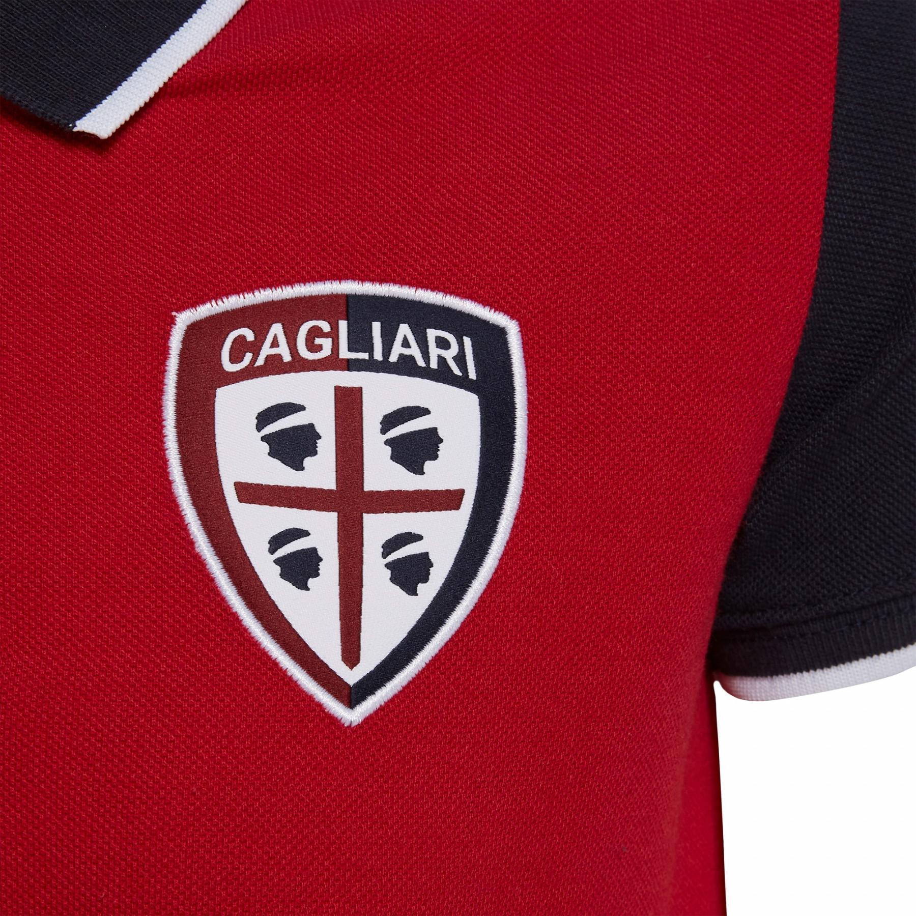 Piké-poloskjorta för barn Cagliari Calcio 17/18