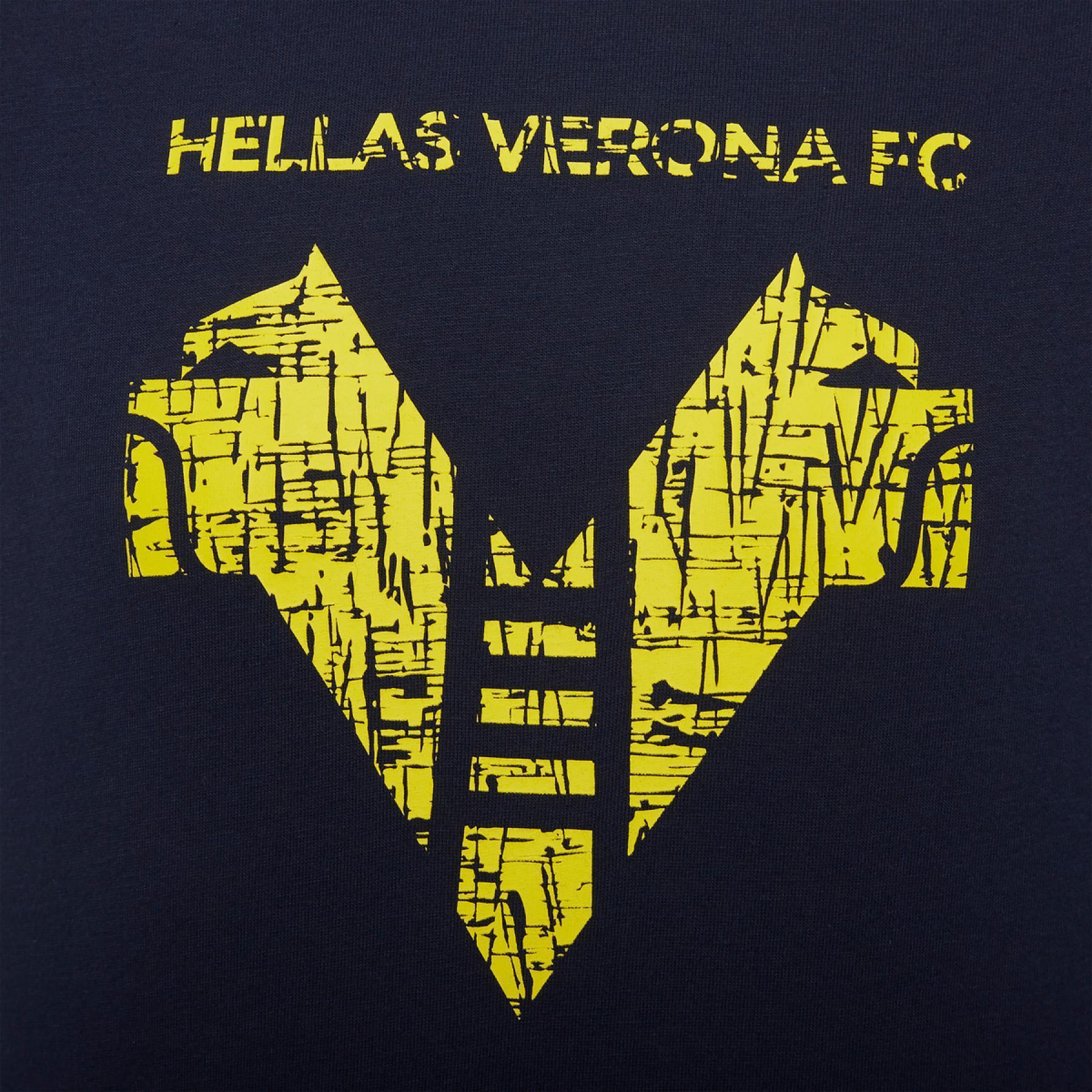 T-shirt i bomull för barn Hellas Vérone fc 2020/21