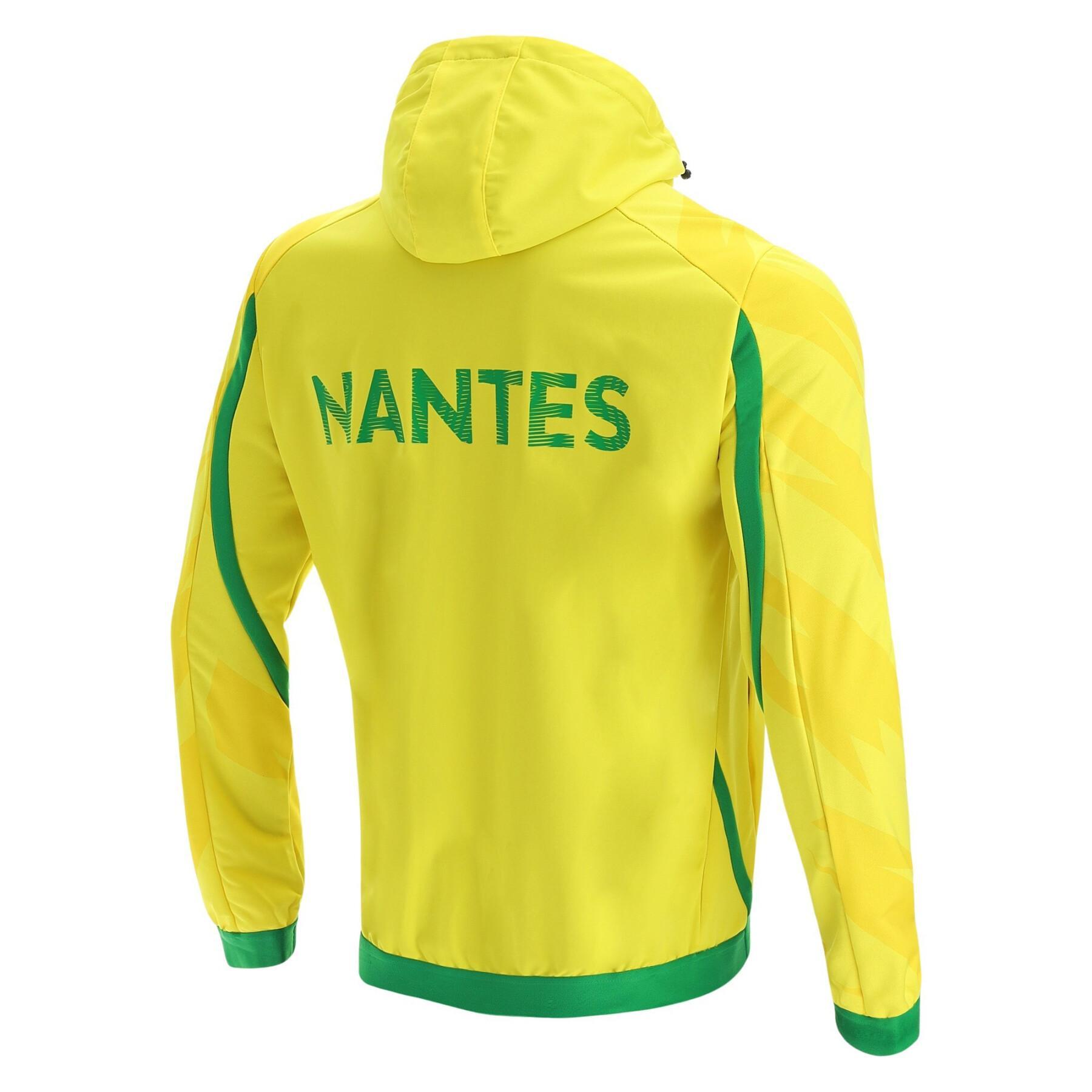 Träningsjacka med huva FC Nantes 2021/22