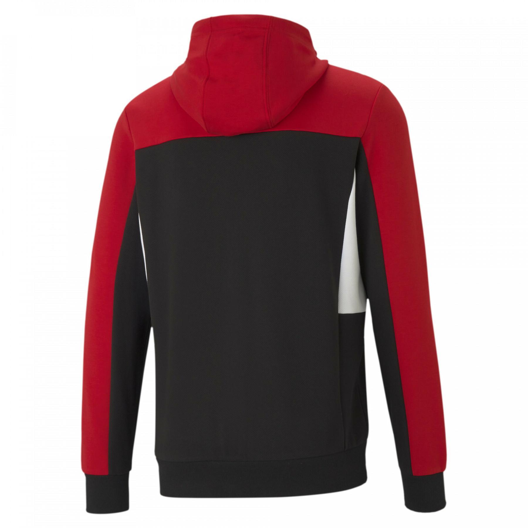 Sweatshirt med huva Puma Ferrari Race Jacket