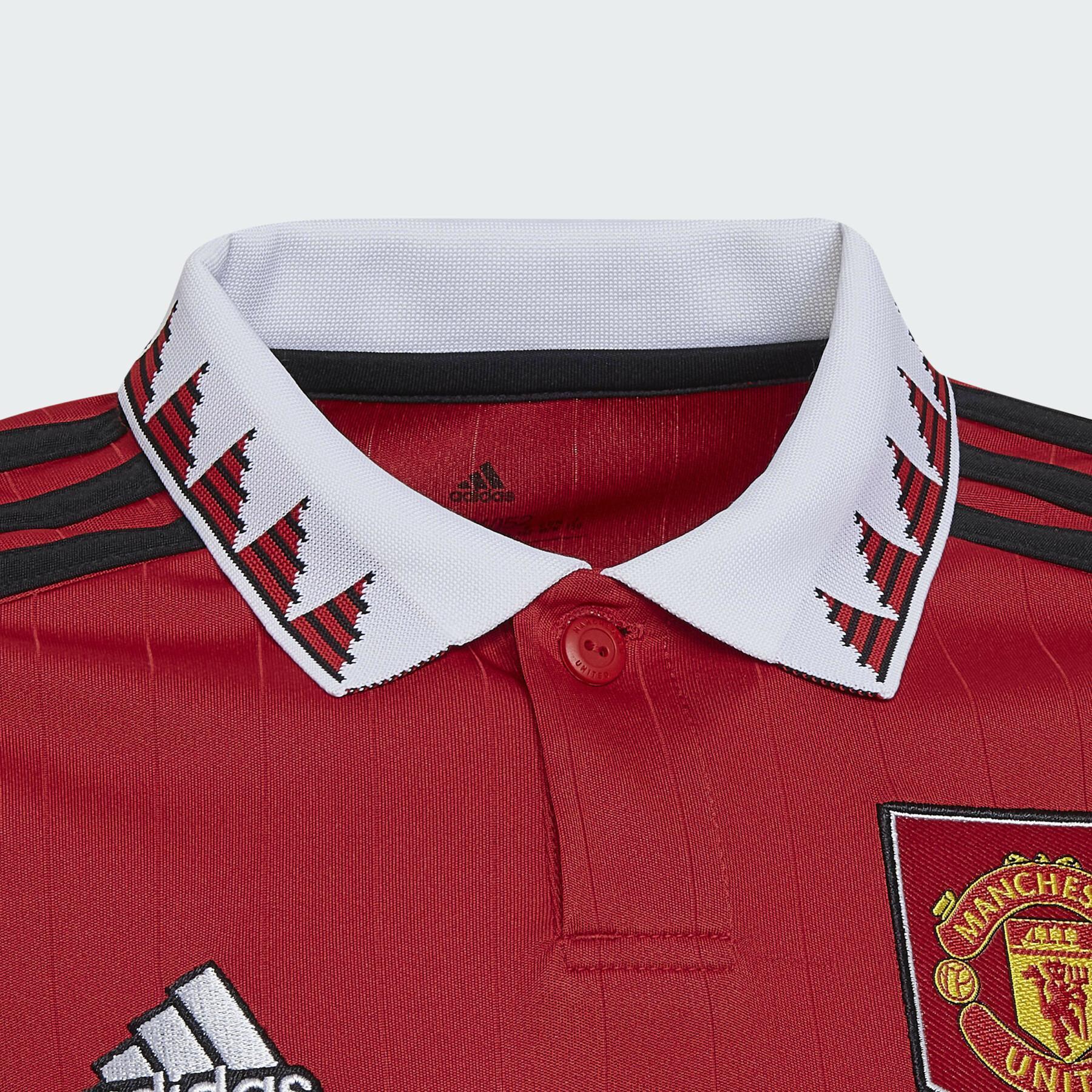 Hemmasittande tröja för barn Manchester United 2022/23