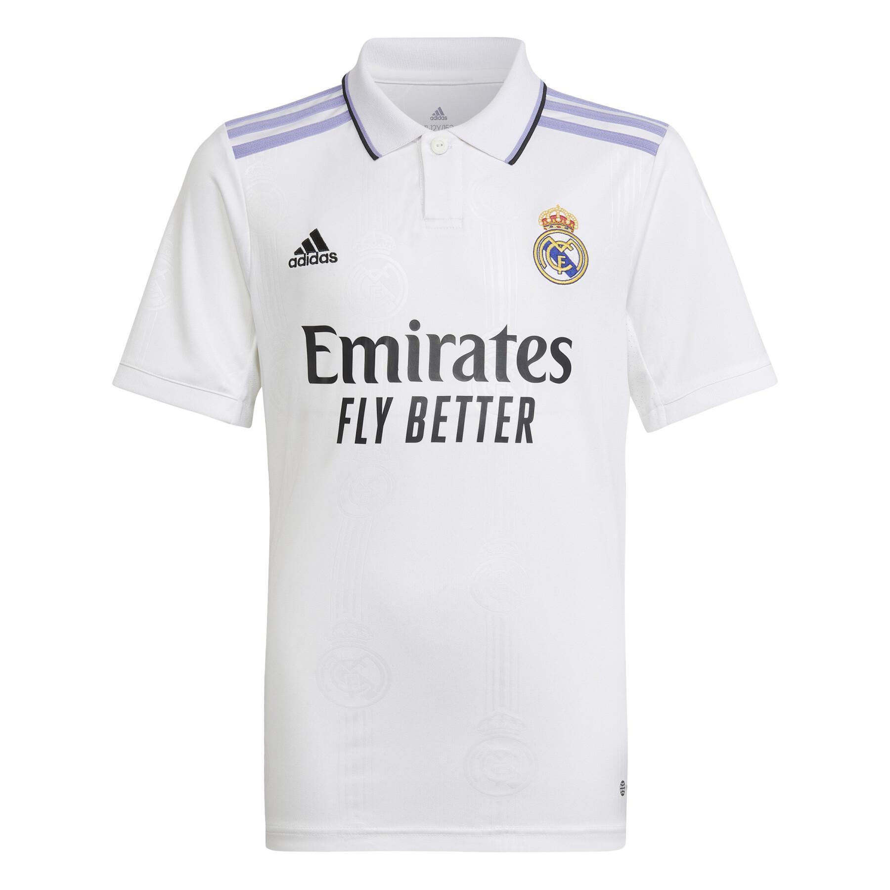 Hemmasittande tröja för barn Real Madrid 2022/23