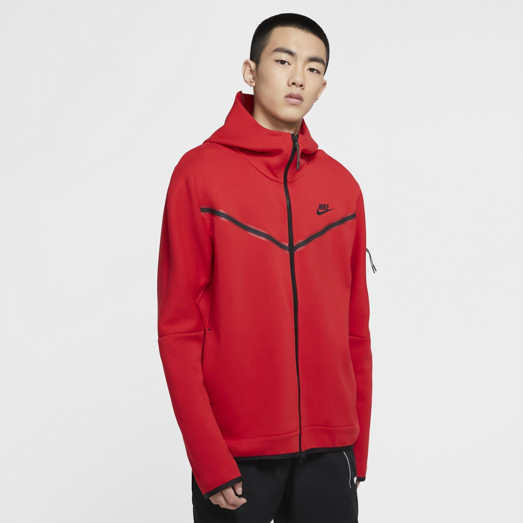 Sweatshirt med huva Nike Sportswear Tech Fleece