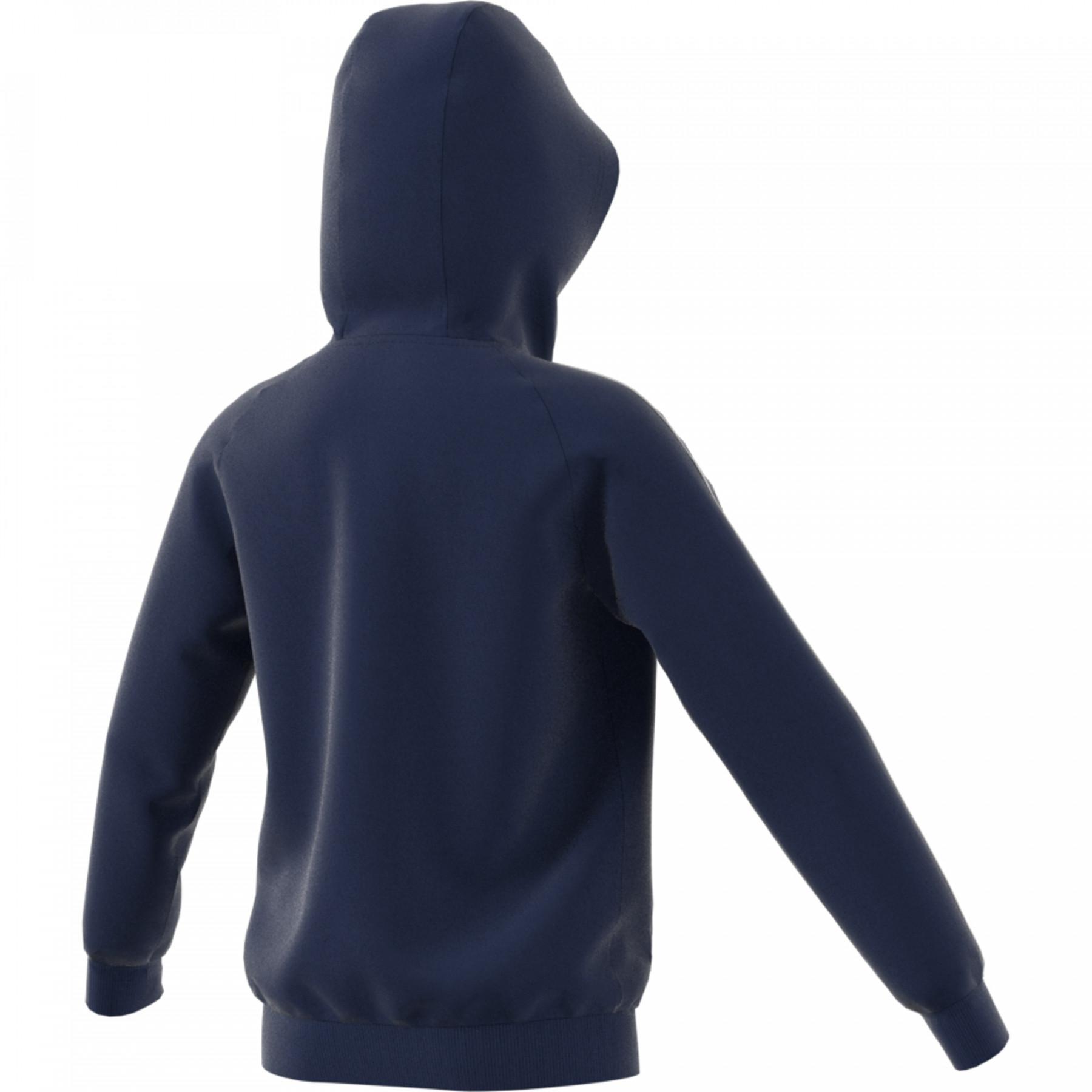 Sweatshirt med huva för barn adidas Core 18