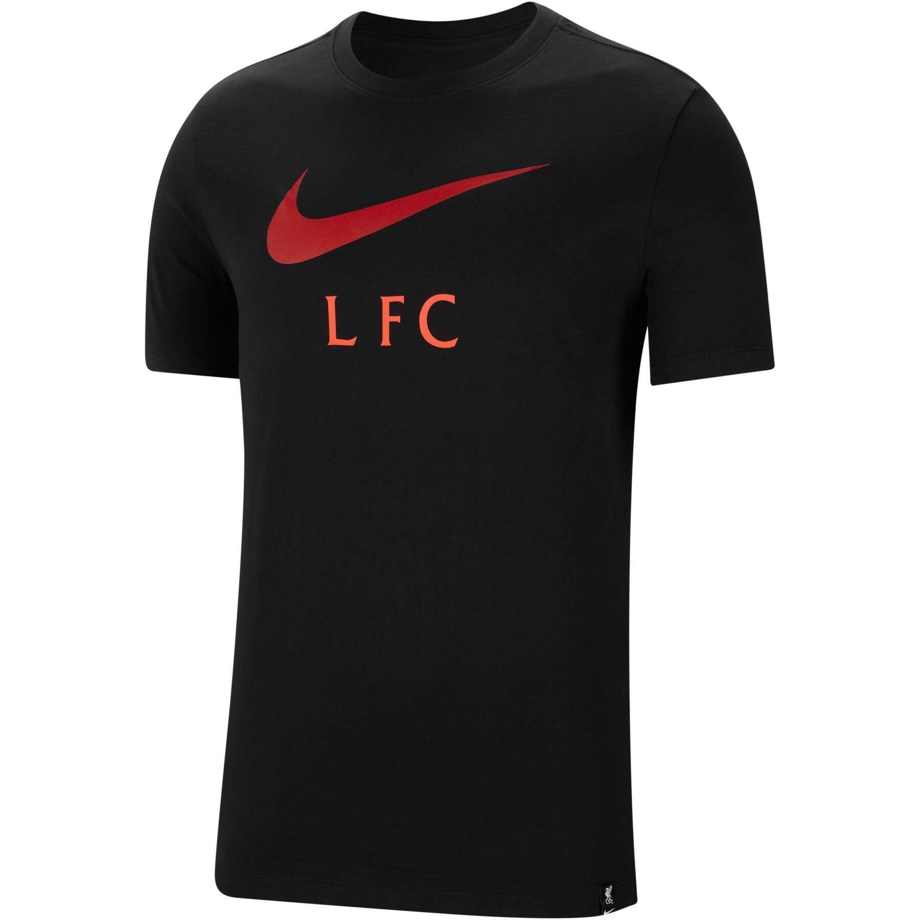 T-shirt för kvinnor Liverpool FC SWOOSH CLUB 2021/22
