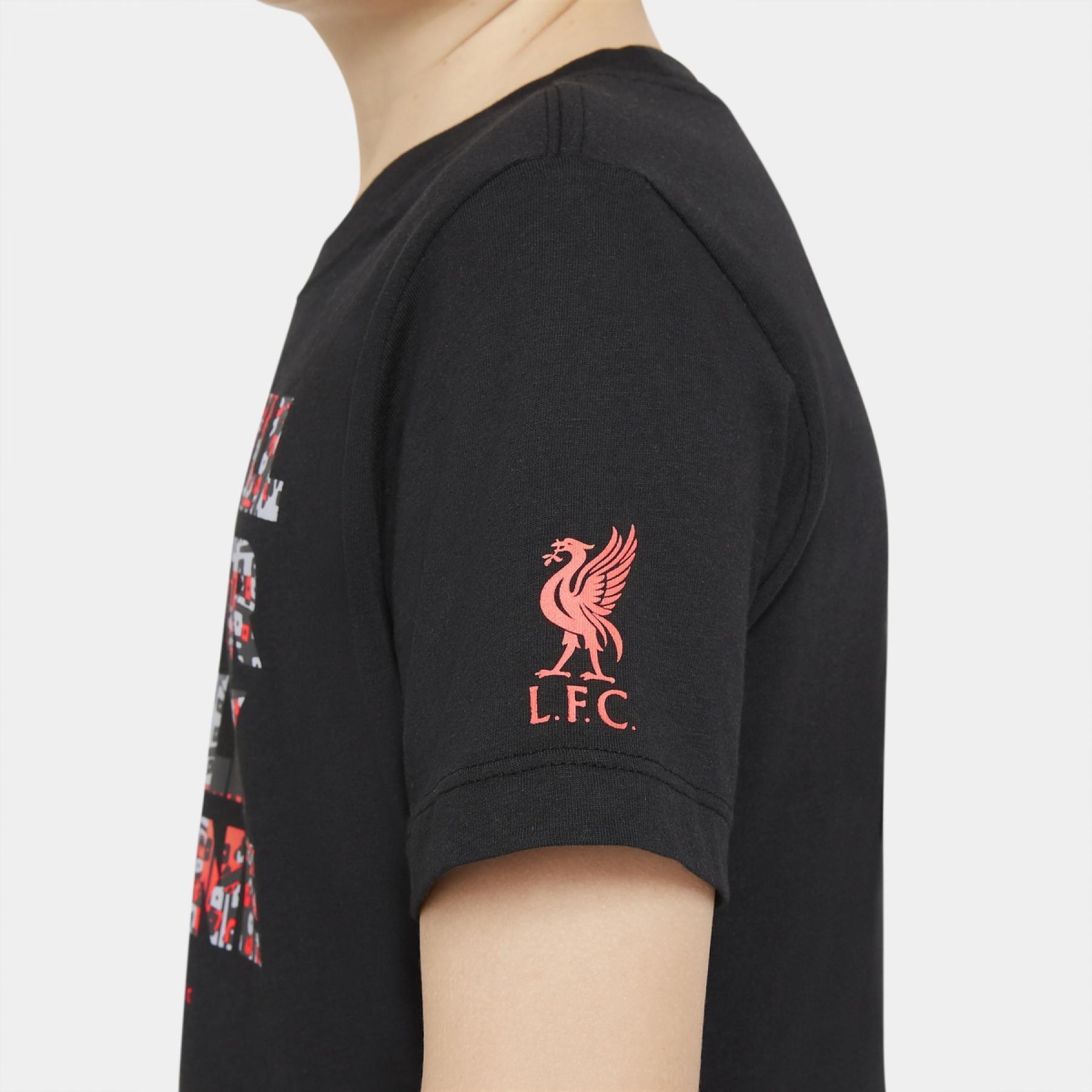 T-shirt för barn Liverpool FC 2020/21