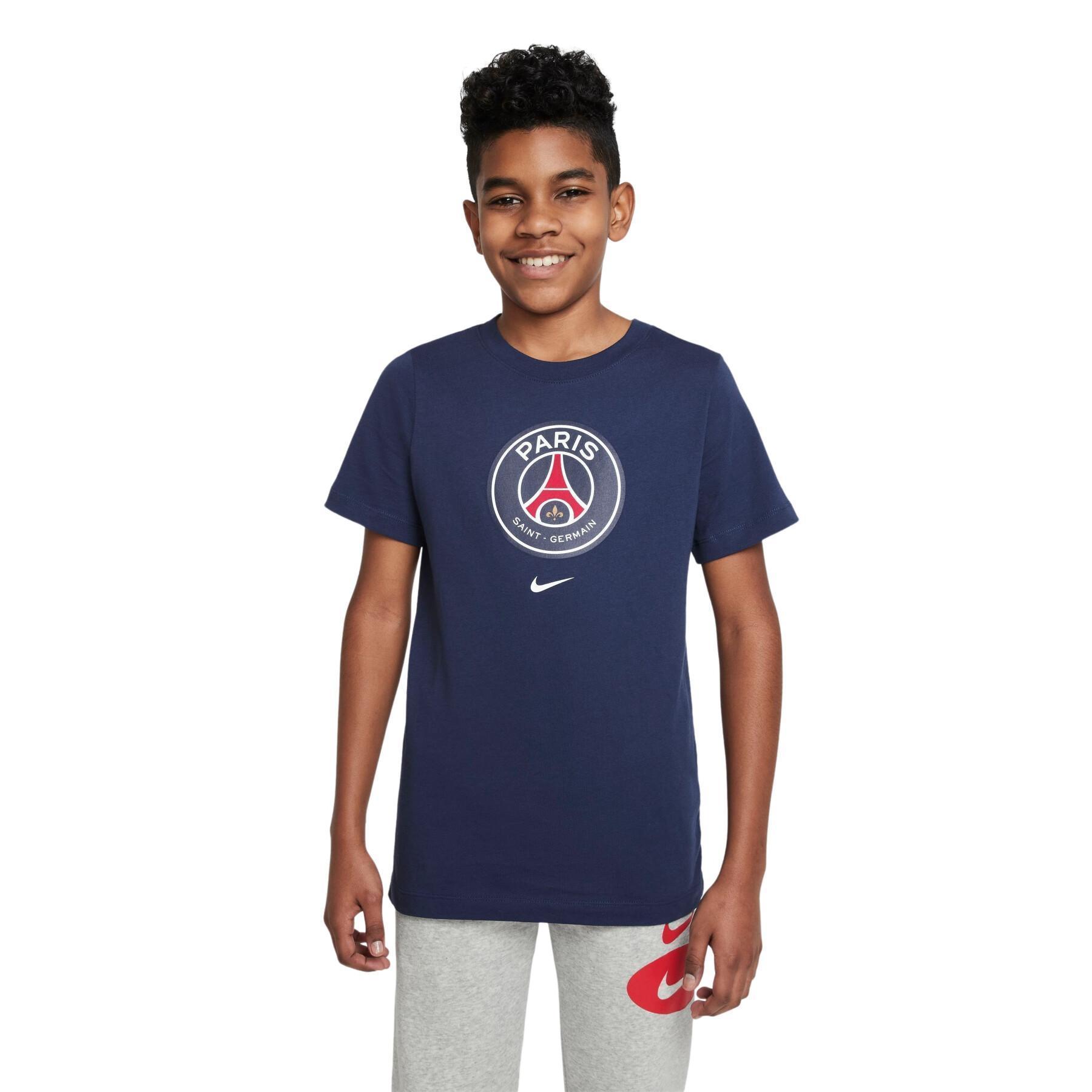 T-shirt för barn PSG Crest 2022/23