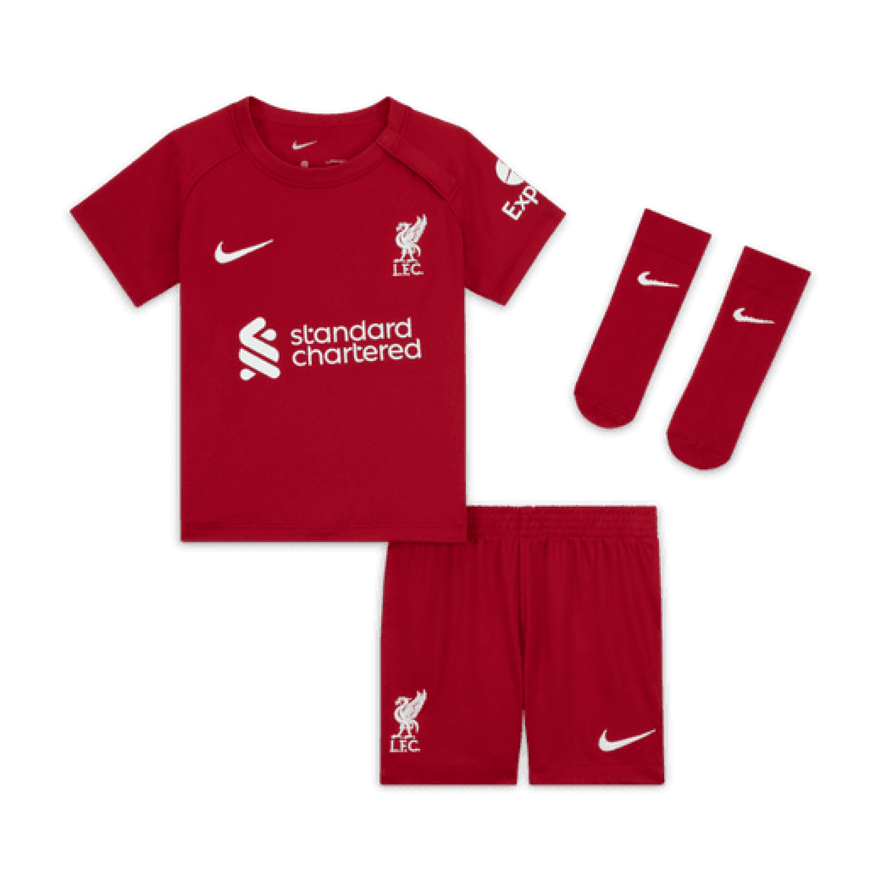 Hemutrustning för baby Liverpool FC 2022/23