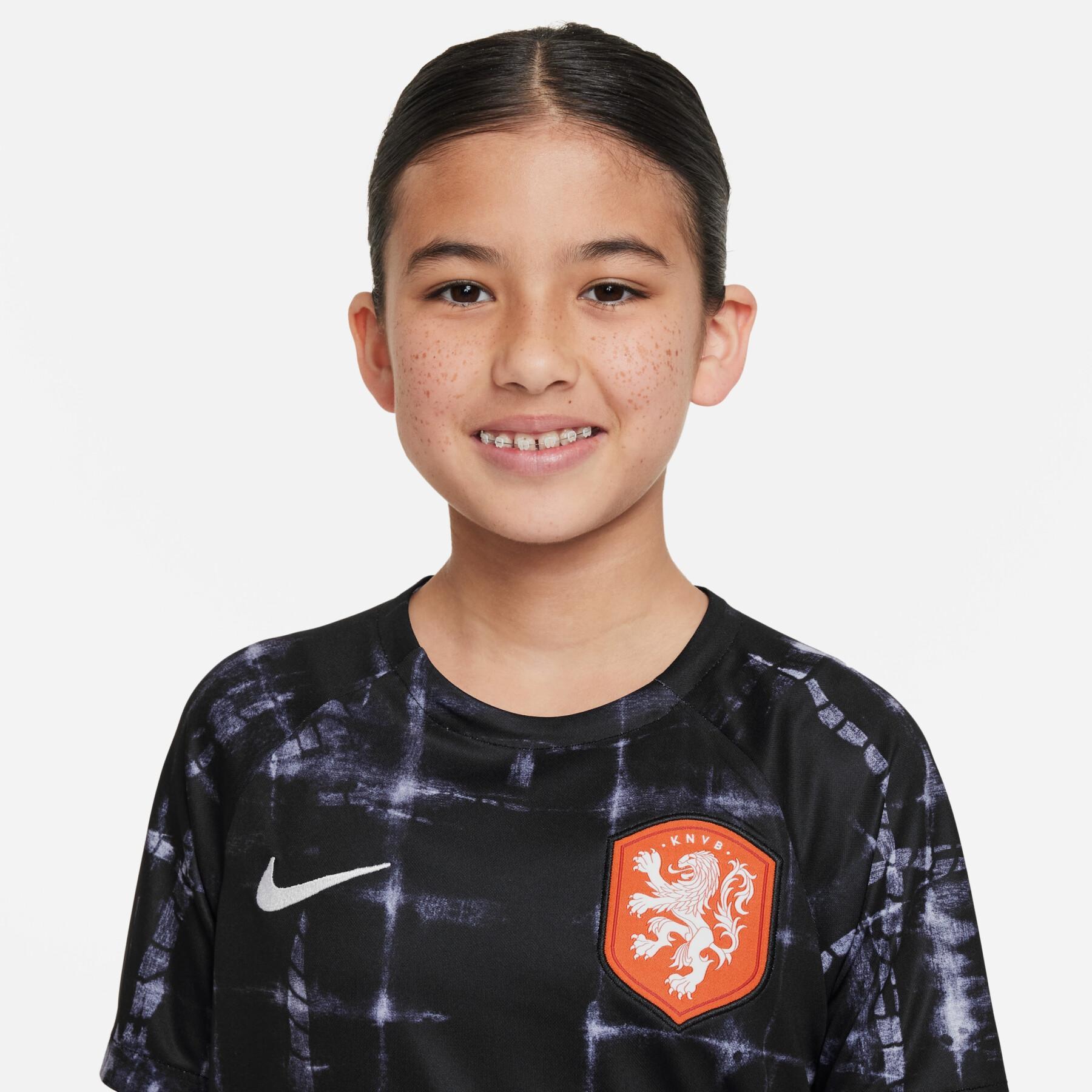 Fotbolls-VM 2022 för barn - tröja inför matchen Pays-Bas Dri-FIT