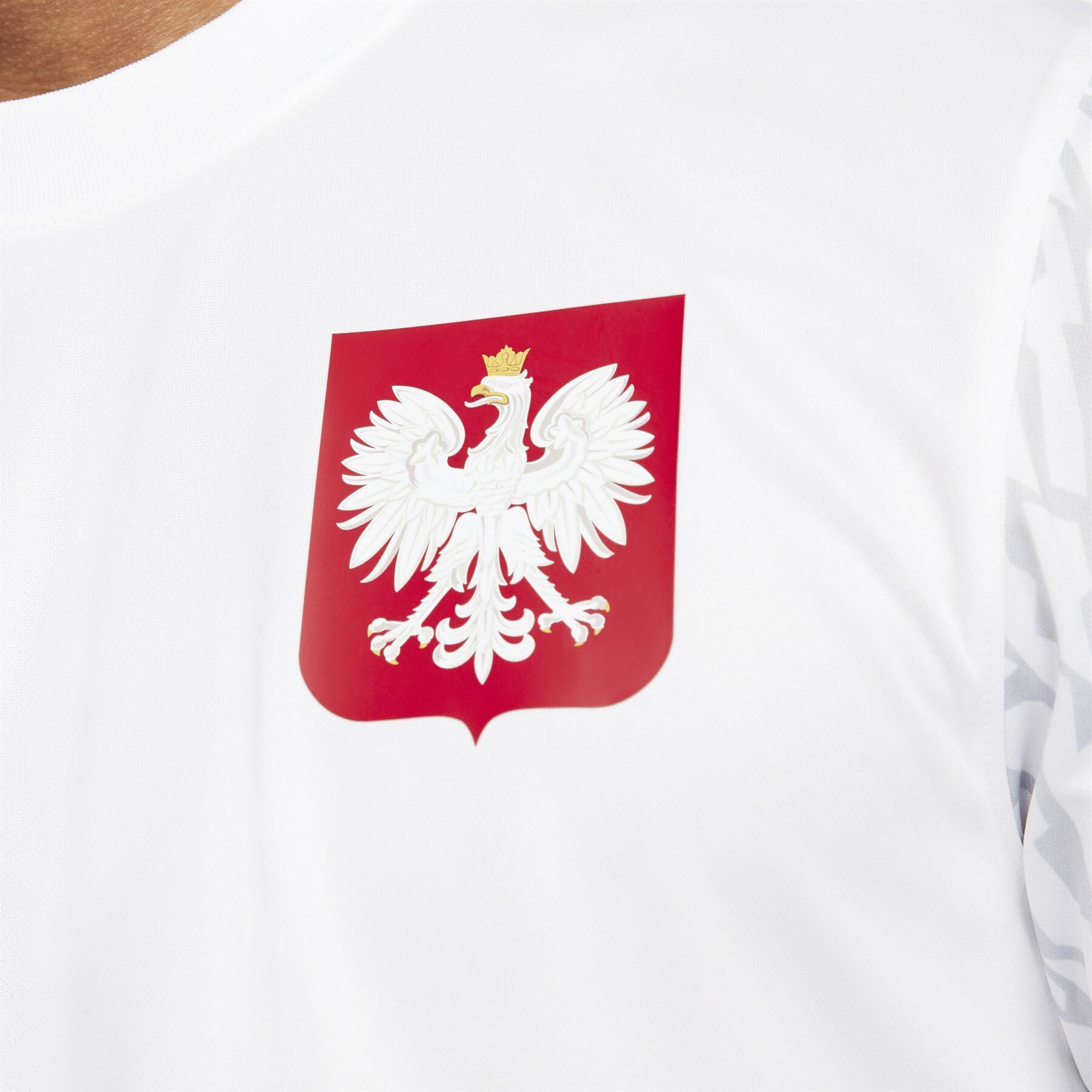 dri-fit 2022 världsmästerskapets hemmatröja Pologne
