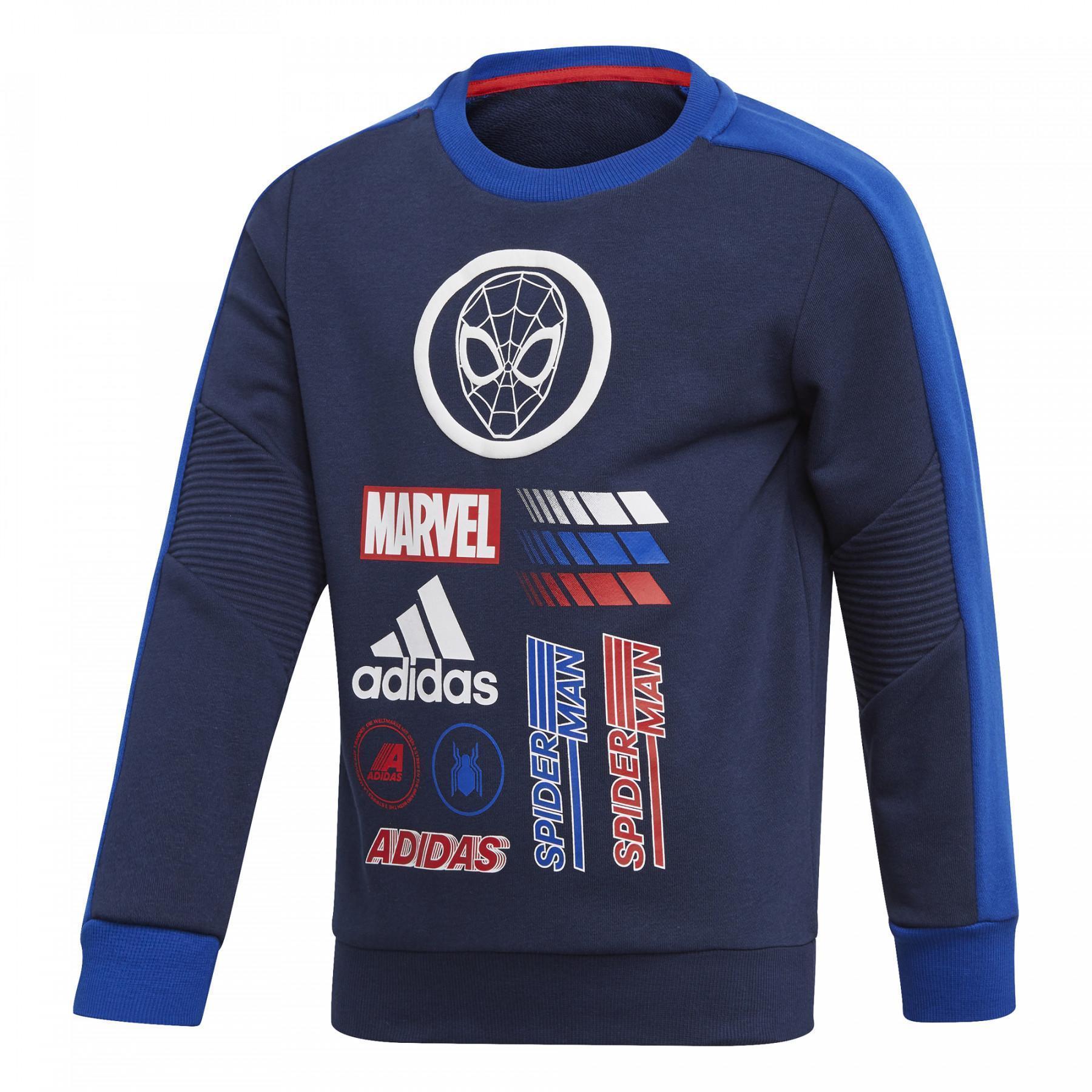 Sweatshirt barn adidas Marvel Spider-Man