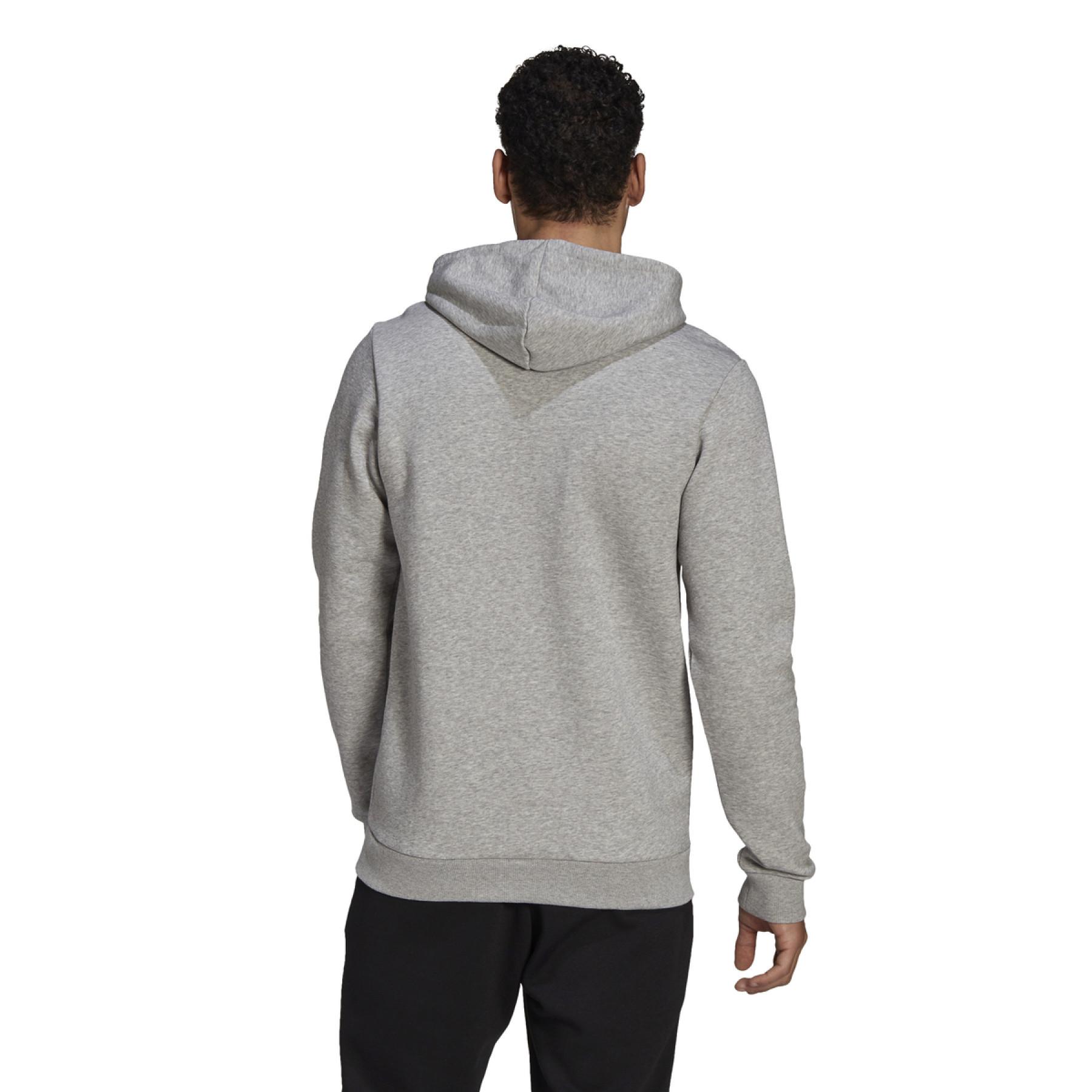 Sweatshirt med huva adidas Essentials Linear Logo