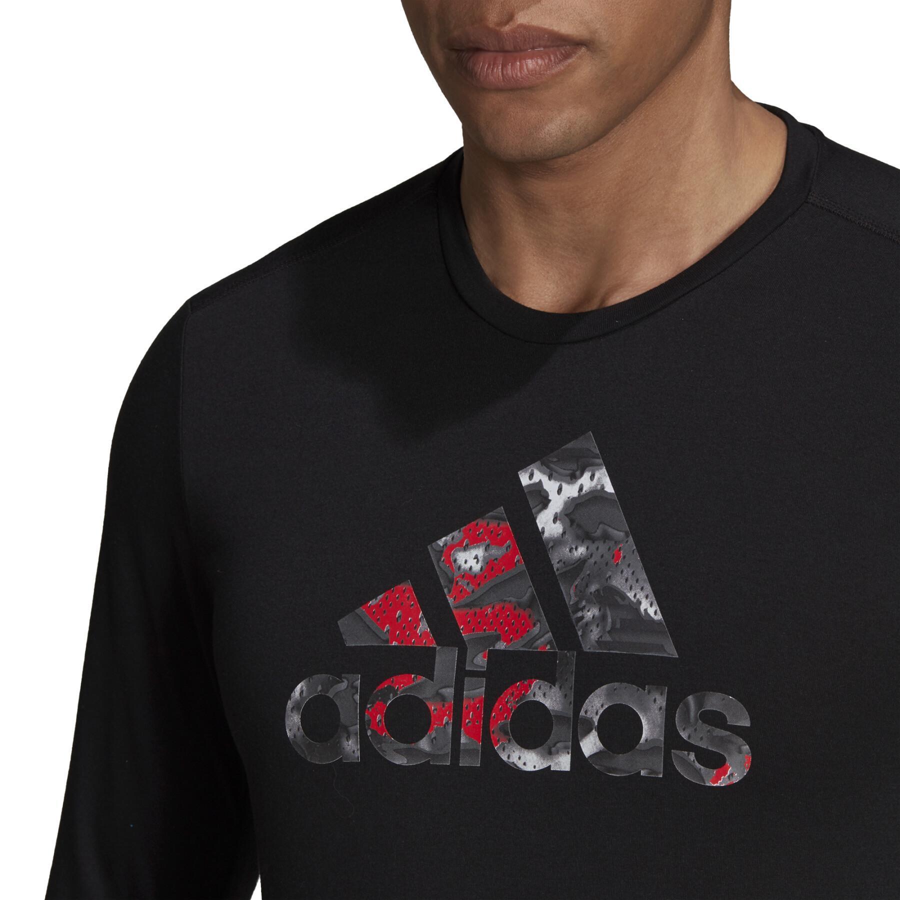 Långärmad T-shirt adidas Fast Graphic