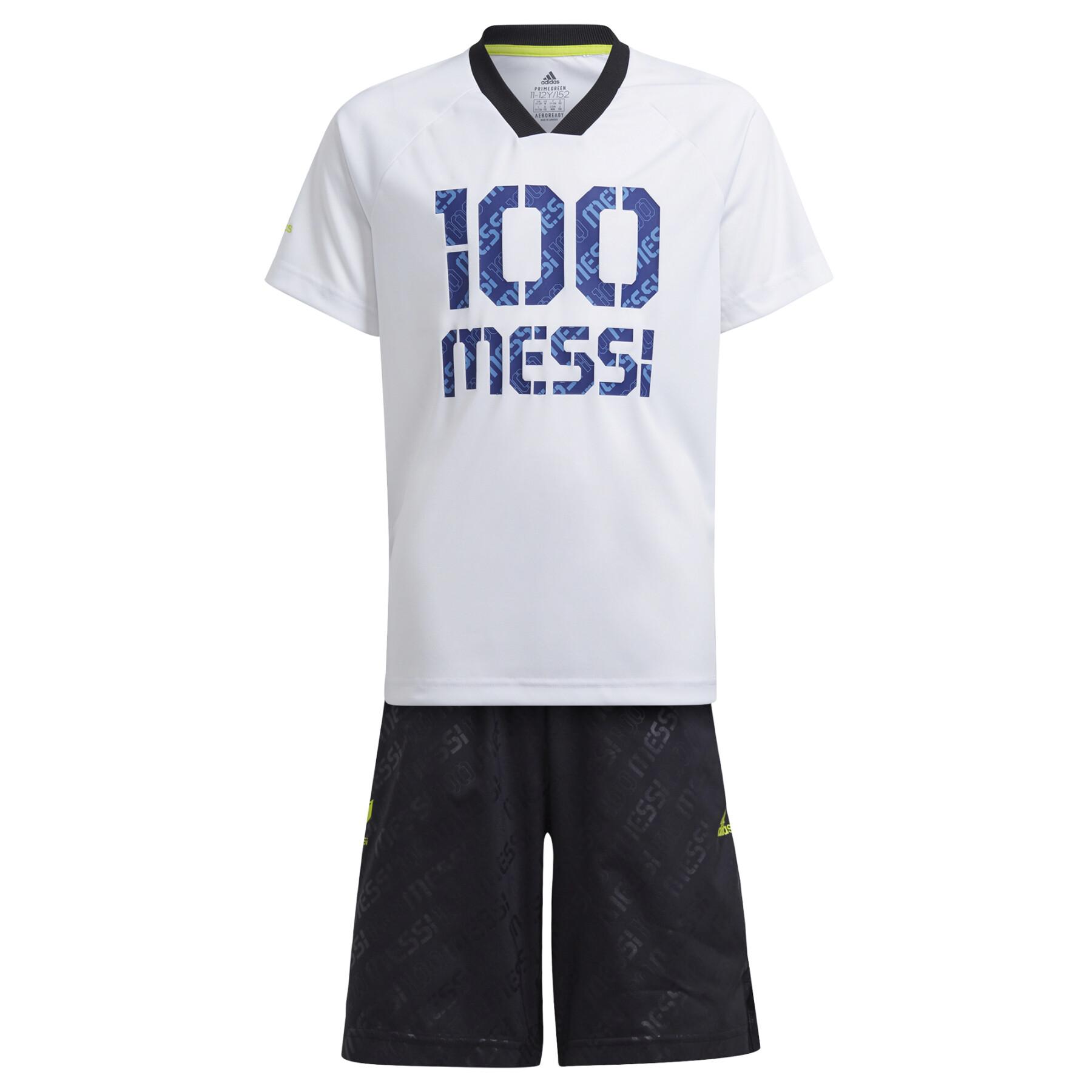 Träningsoverall för barn adidas Messi Football-Inspired Summer