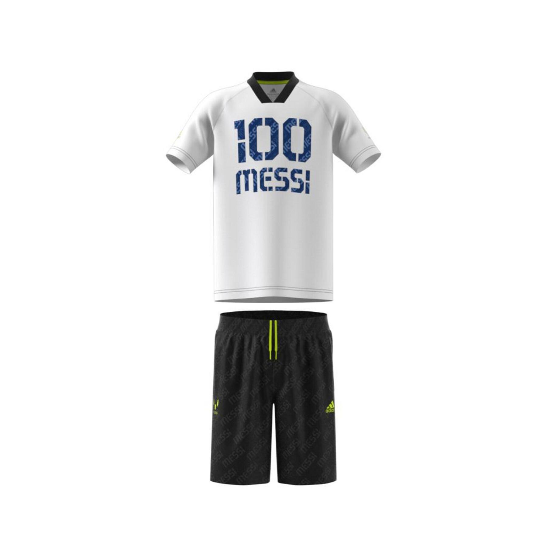 Träningsoverall för barn adidas Messi Football-Inspired Summer