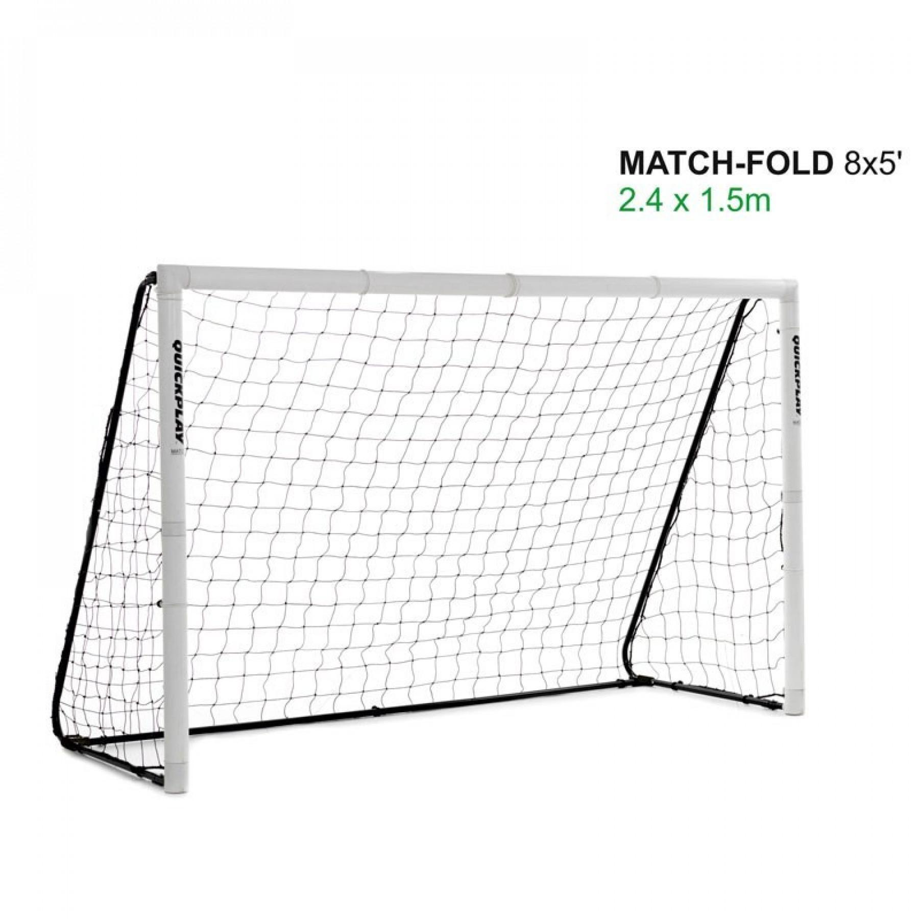 Vikbart fotbollsmål Quickplay Match Fold 1,5m x 2,4m