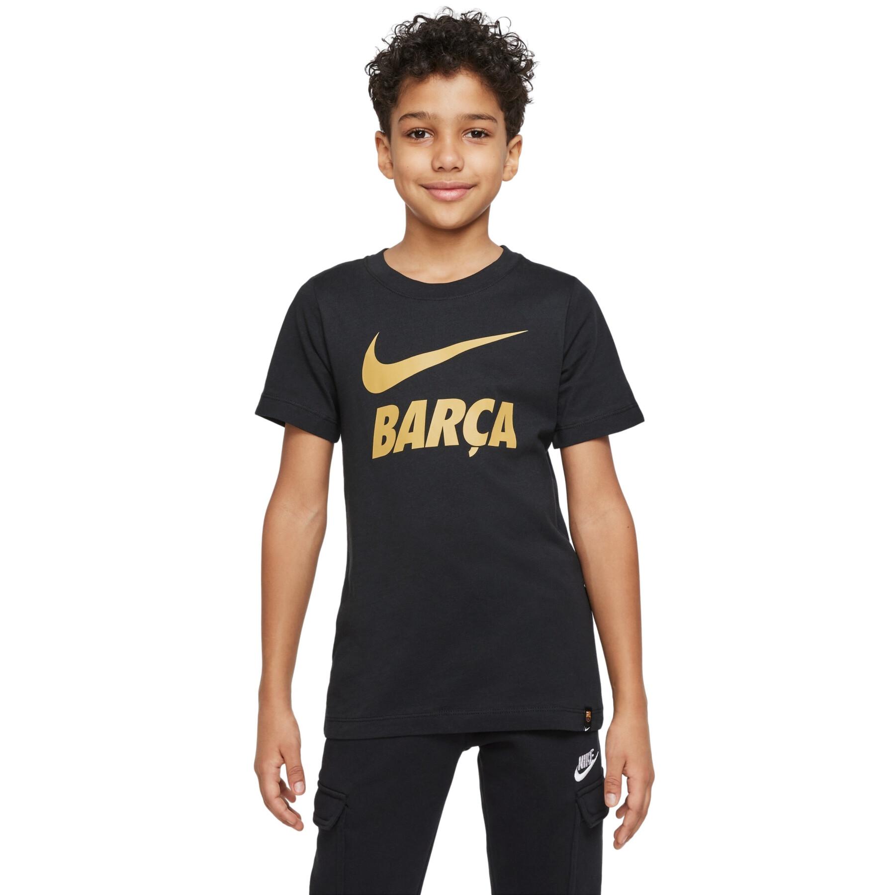 T-shirt för barn FC Barcelone 2020/21