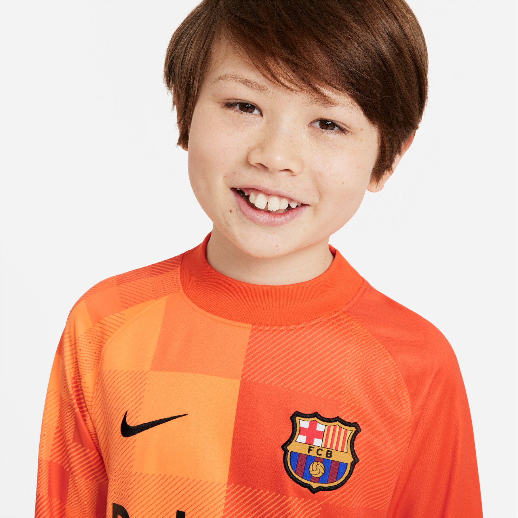 Autentisk målvaktströja för barn FC Barcelone 2021/22