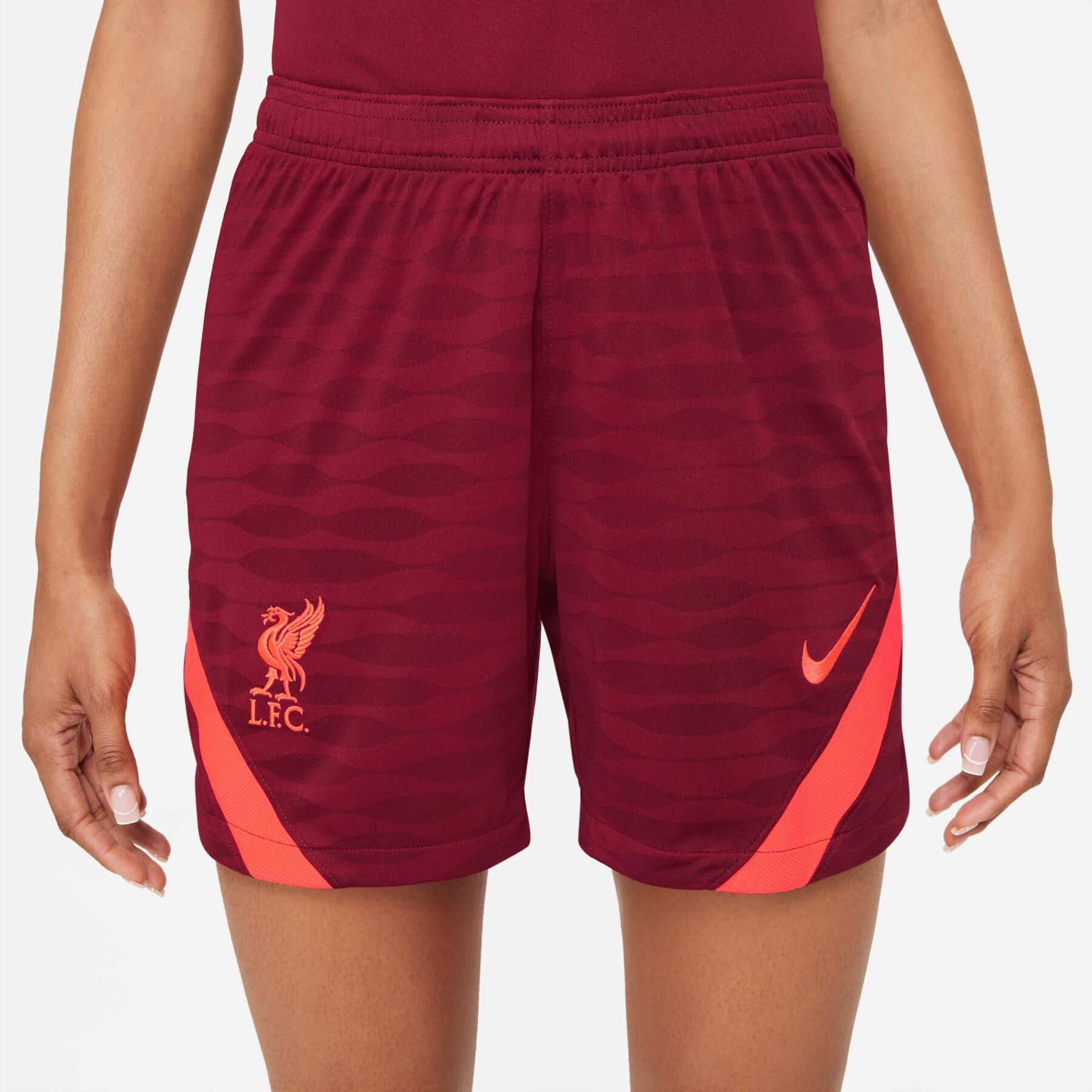 Shorts för kvinnor Liverpool FC Dynamic Fit Strike 2021/22