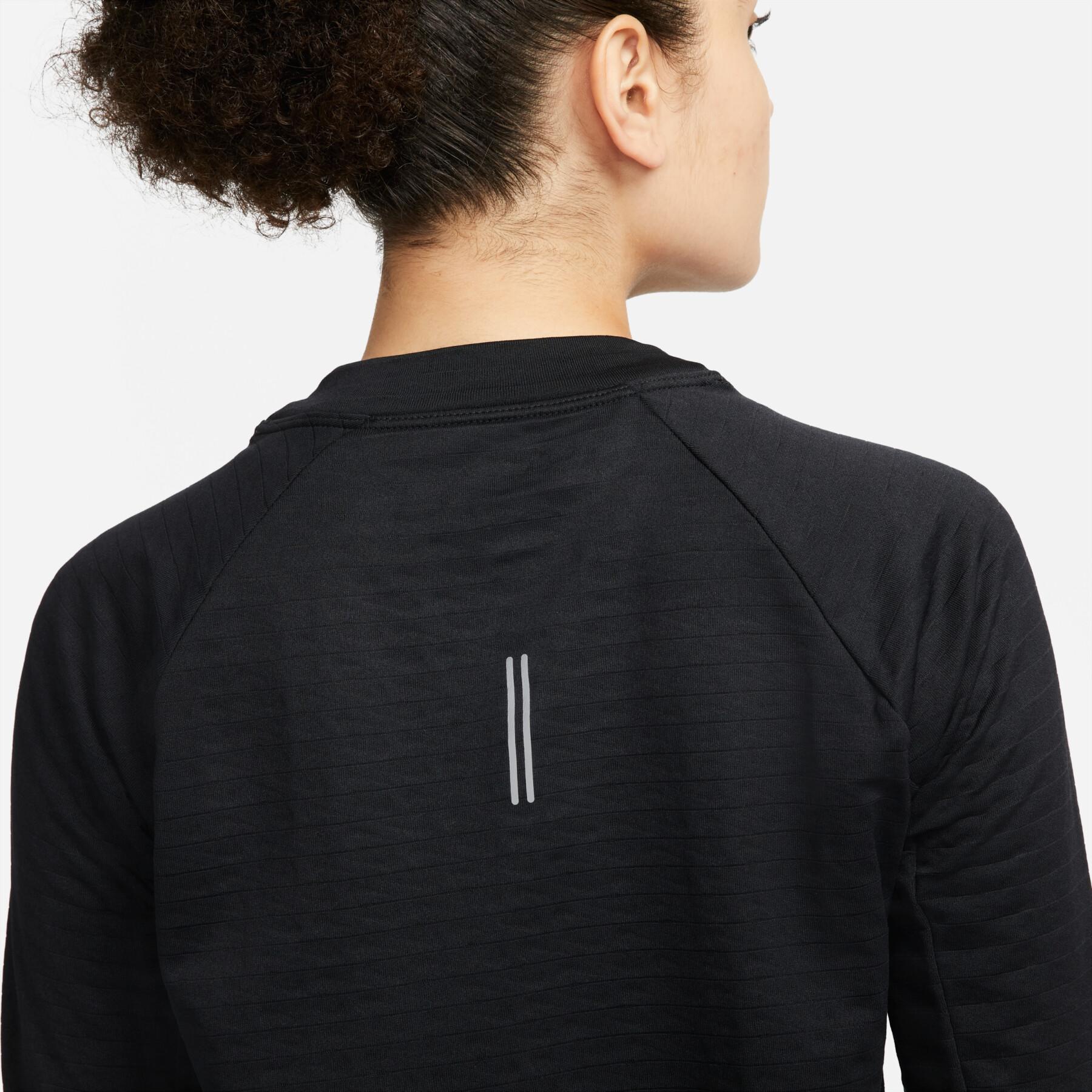 Långärmad T-shirt för kvinnor Nike Therma-FIT Element Crew
