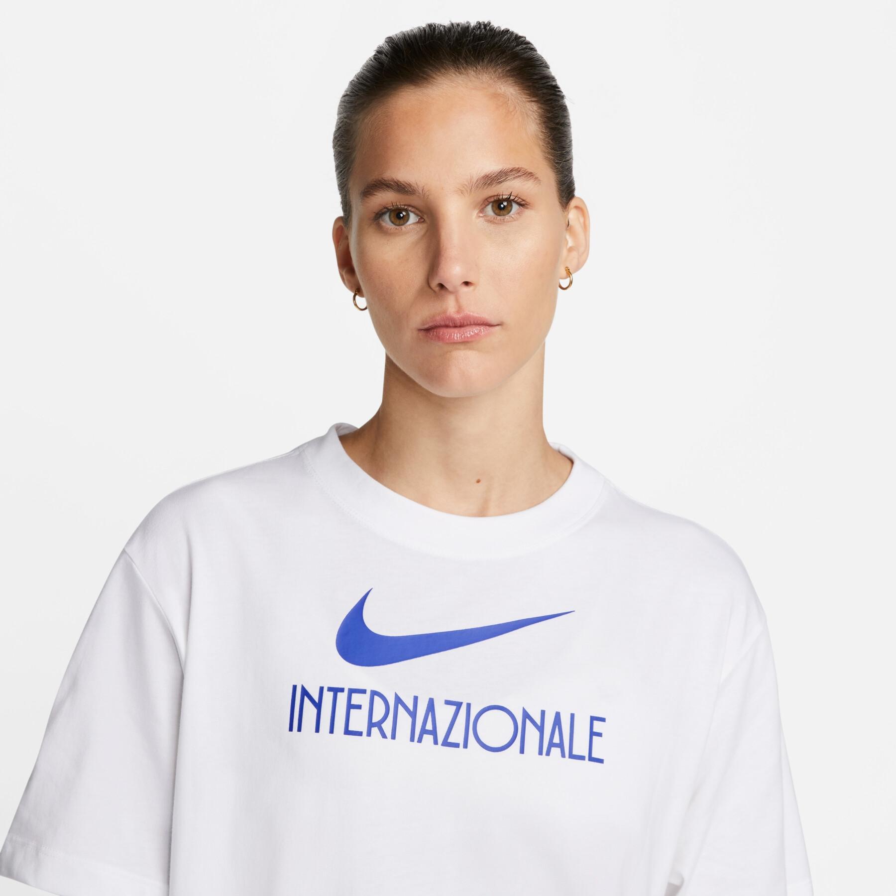 T-shirt för kvinnor Inter Milan Swoosh 2022/23