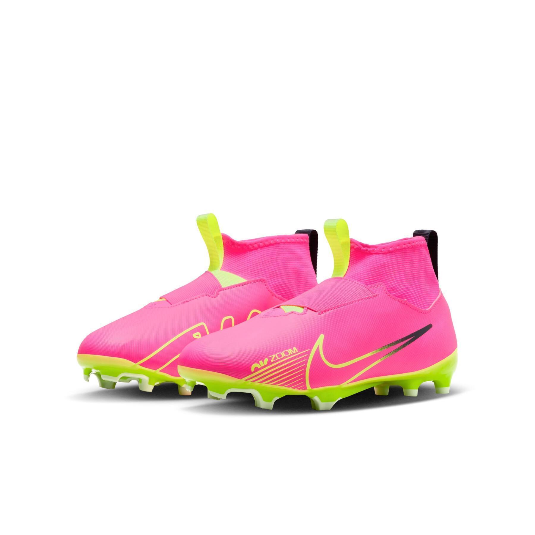 Fotbollsskor för barn Nike Zoom Mercurial Superfly 9 Academy FG/MG - Luminious Pack