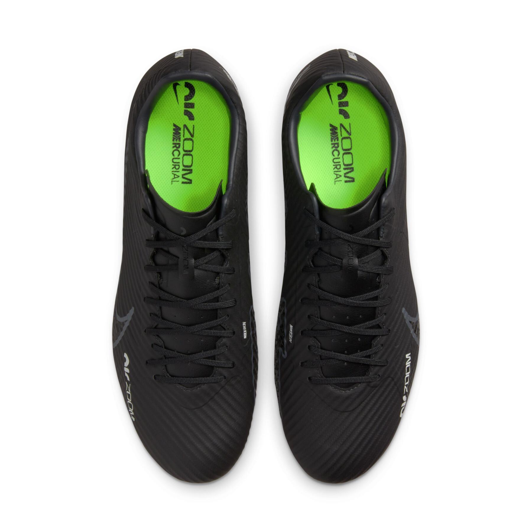 Fotbollsskor Nike Zoom Mercurial Vapor 15 Academy SG-Pro - Shadow Black Pack