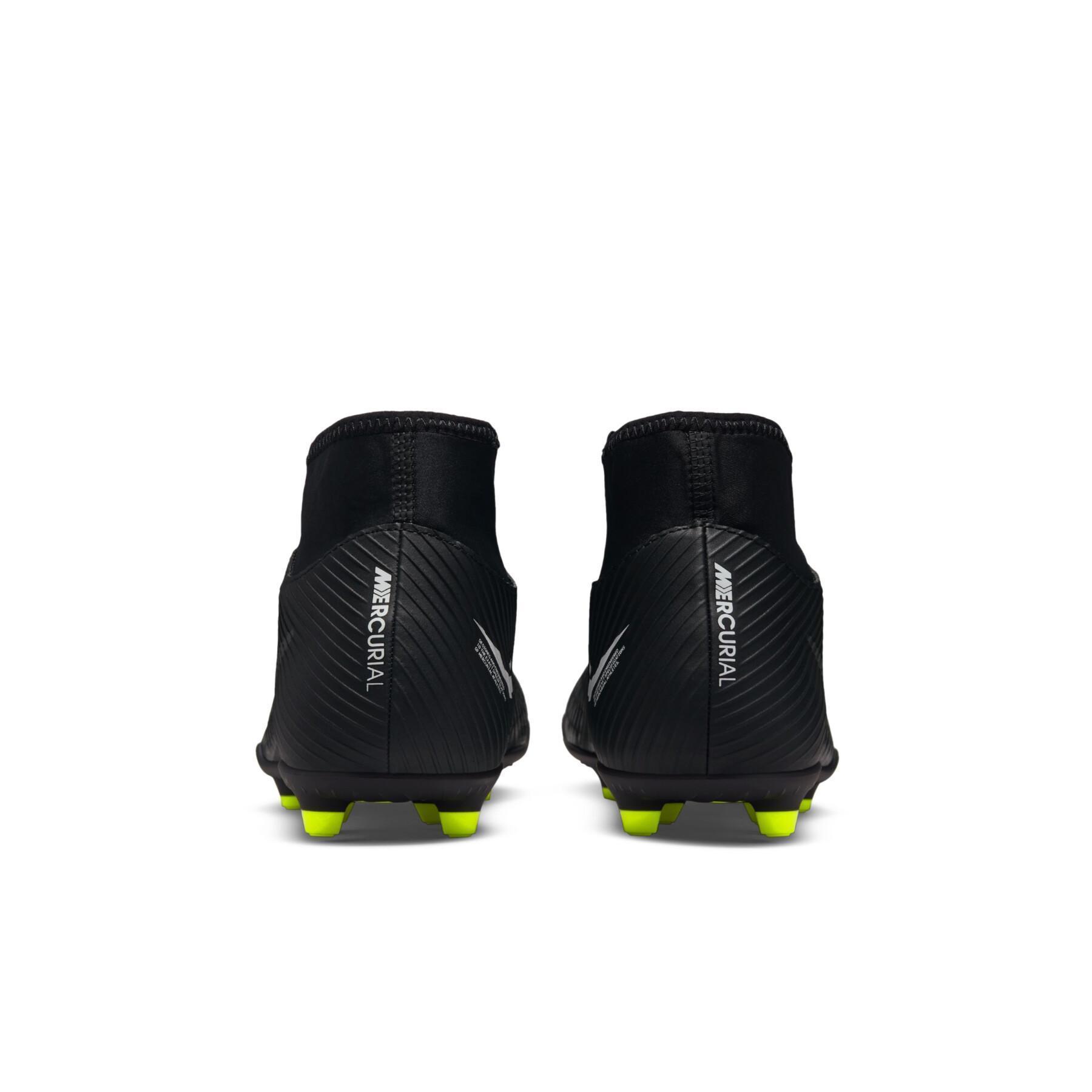 Fotbollsskor Nike Mercurial Superfly 9 Club MG - Shadow Black Pack