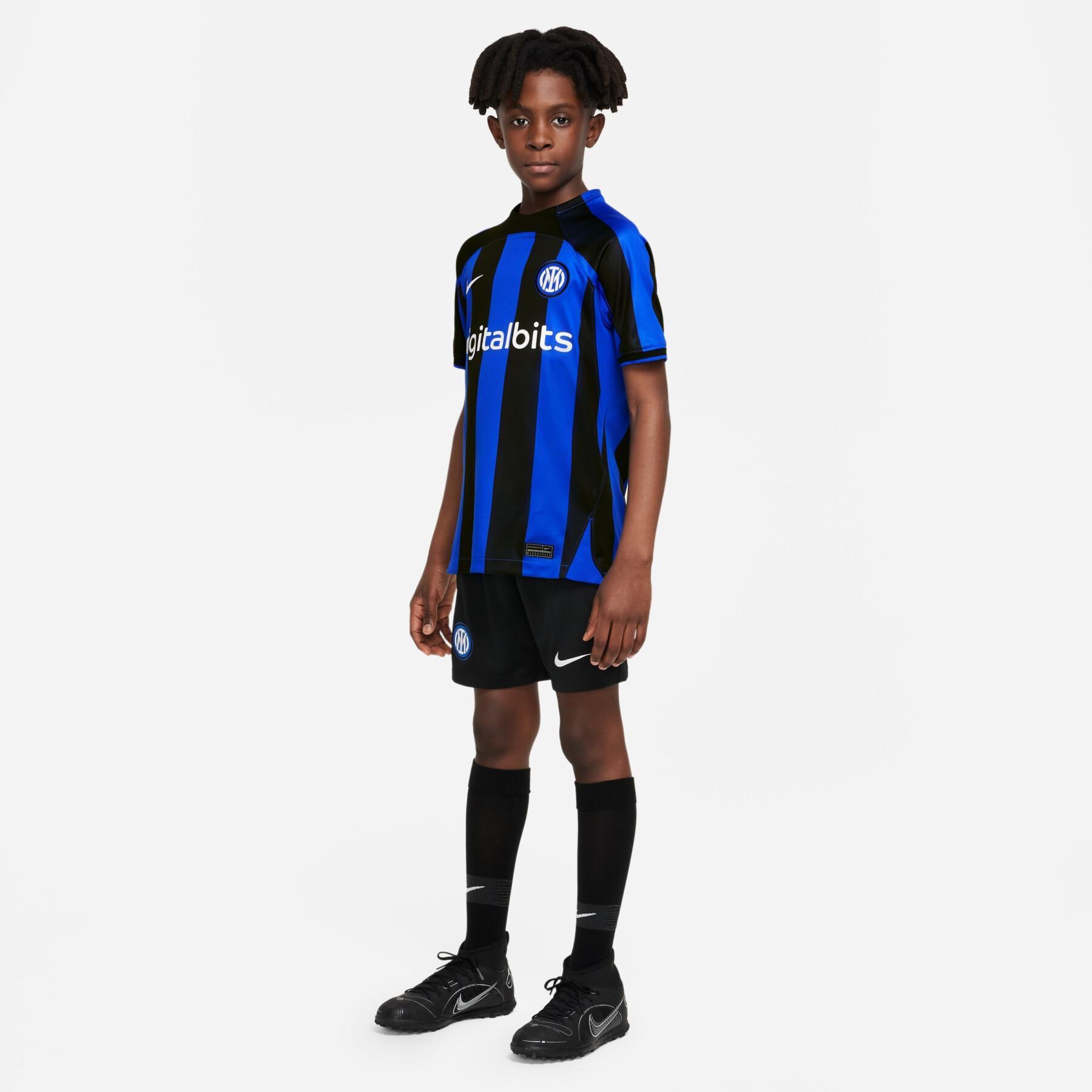 Hemmasittande tröja för barn Inter Milan 2022/23