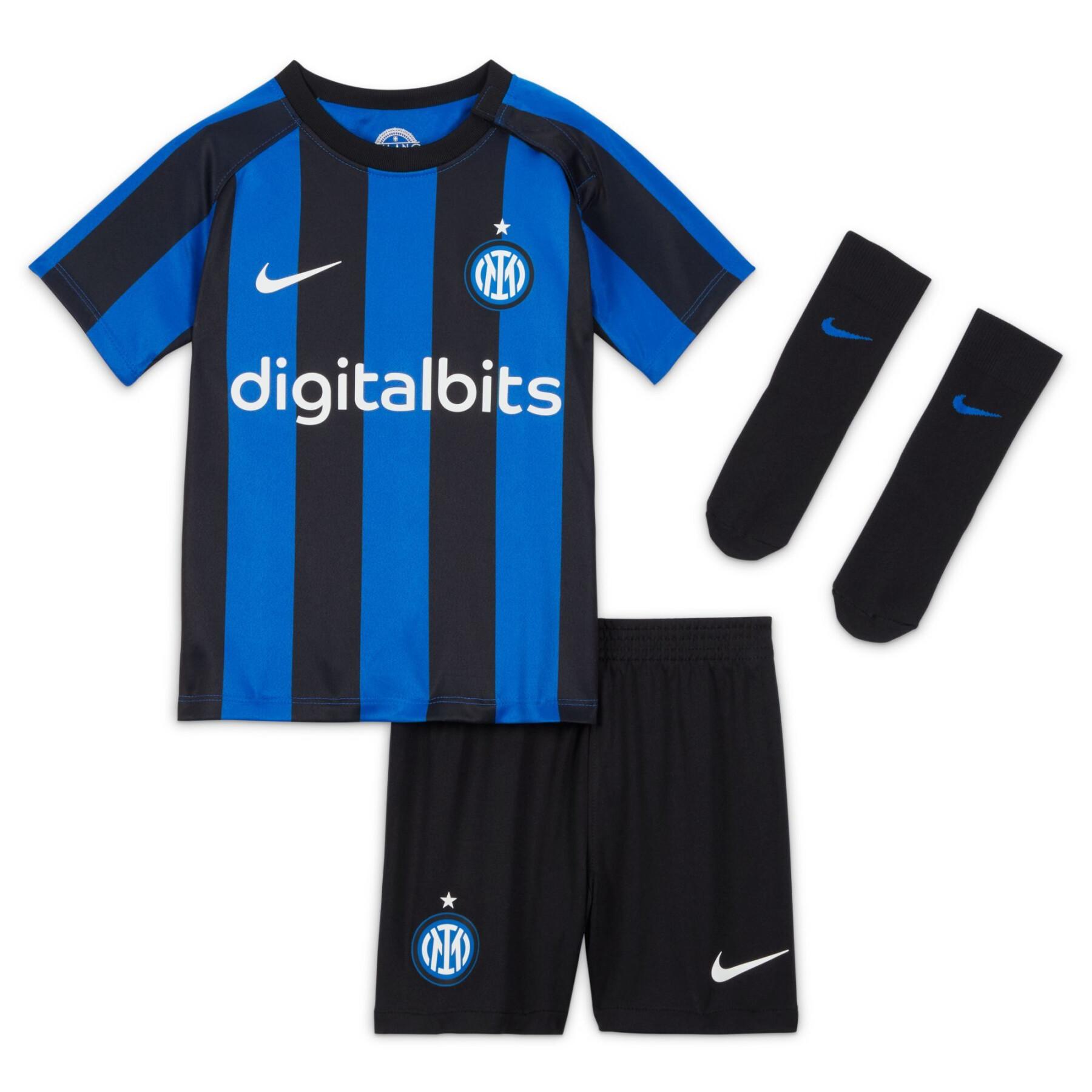 Mini hem kit för spädbarn Inter Milan 2022/23
