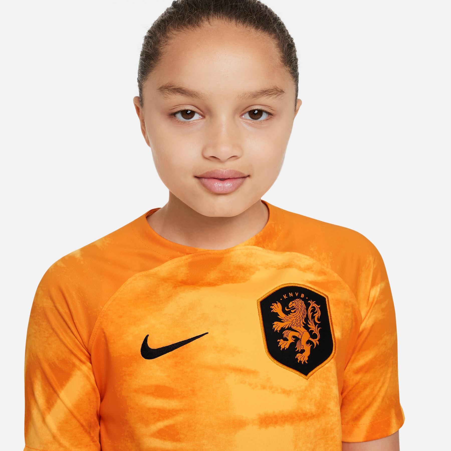 Världsmästerskapet 2022 - hemmatröja för barn Pays-Bas