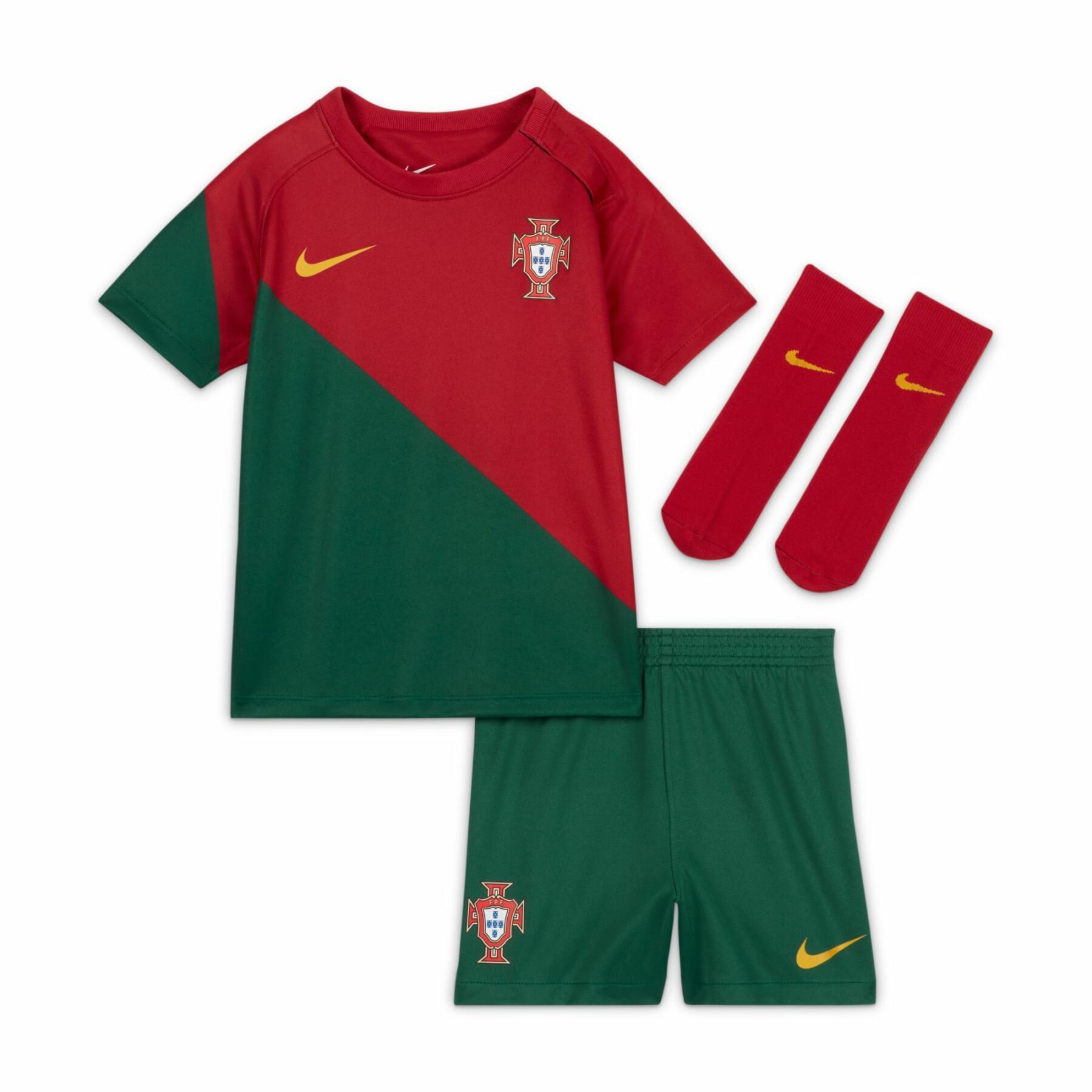 Fotbolls-VM 2022 i miniformat för bebisar Portugal