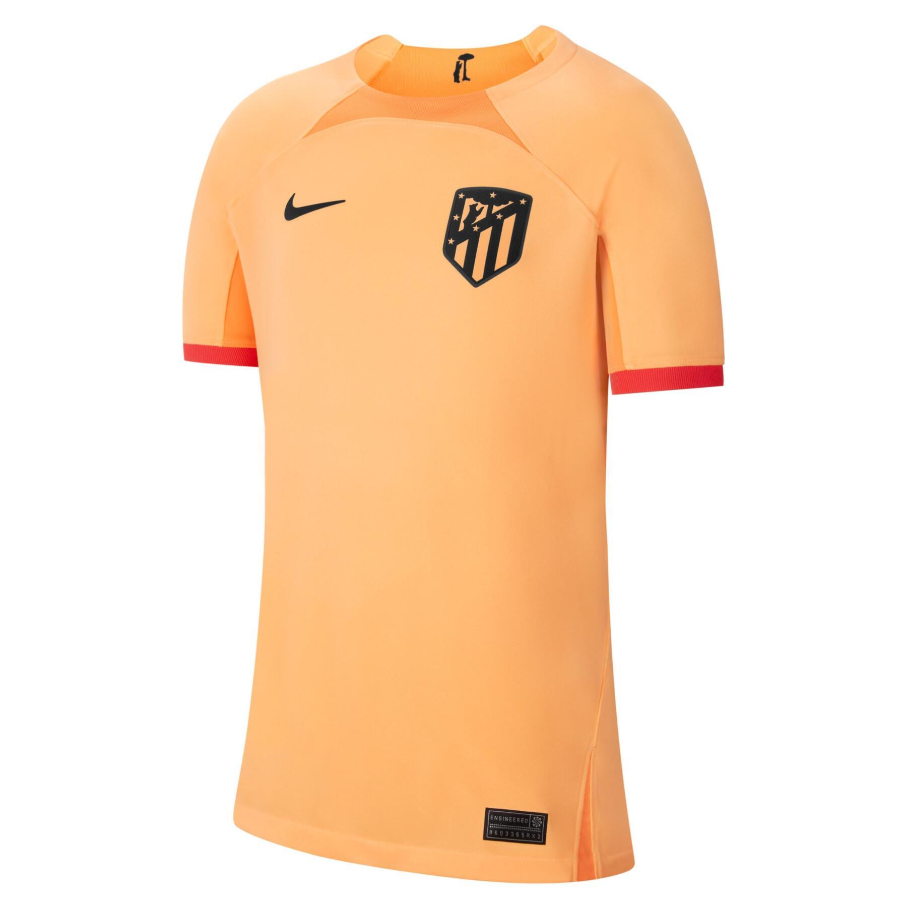 Barnens tredje tröja Atlético Madrid 2022/23