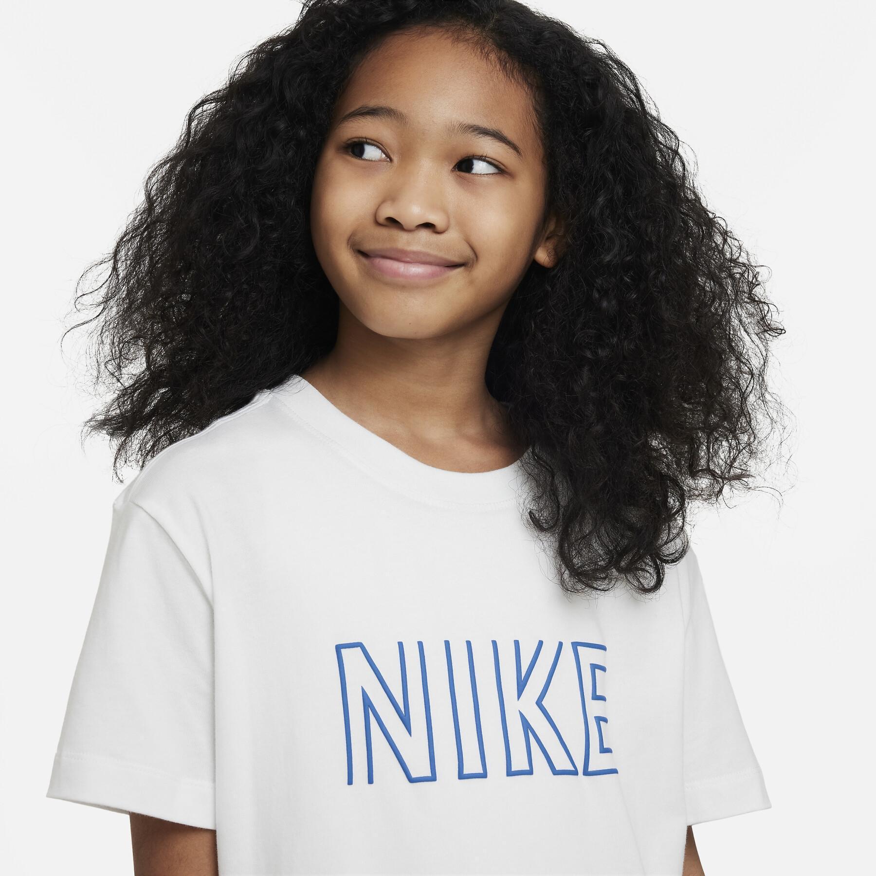 T-shirt för flickor Nike Bf Print SW