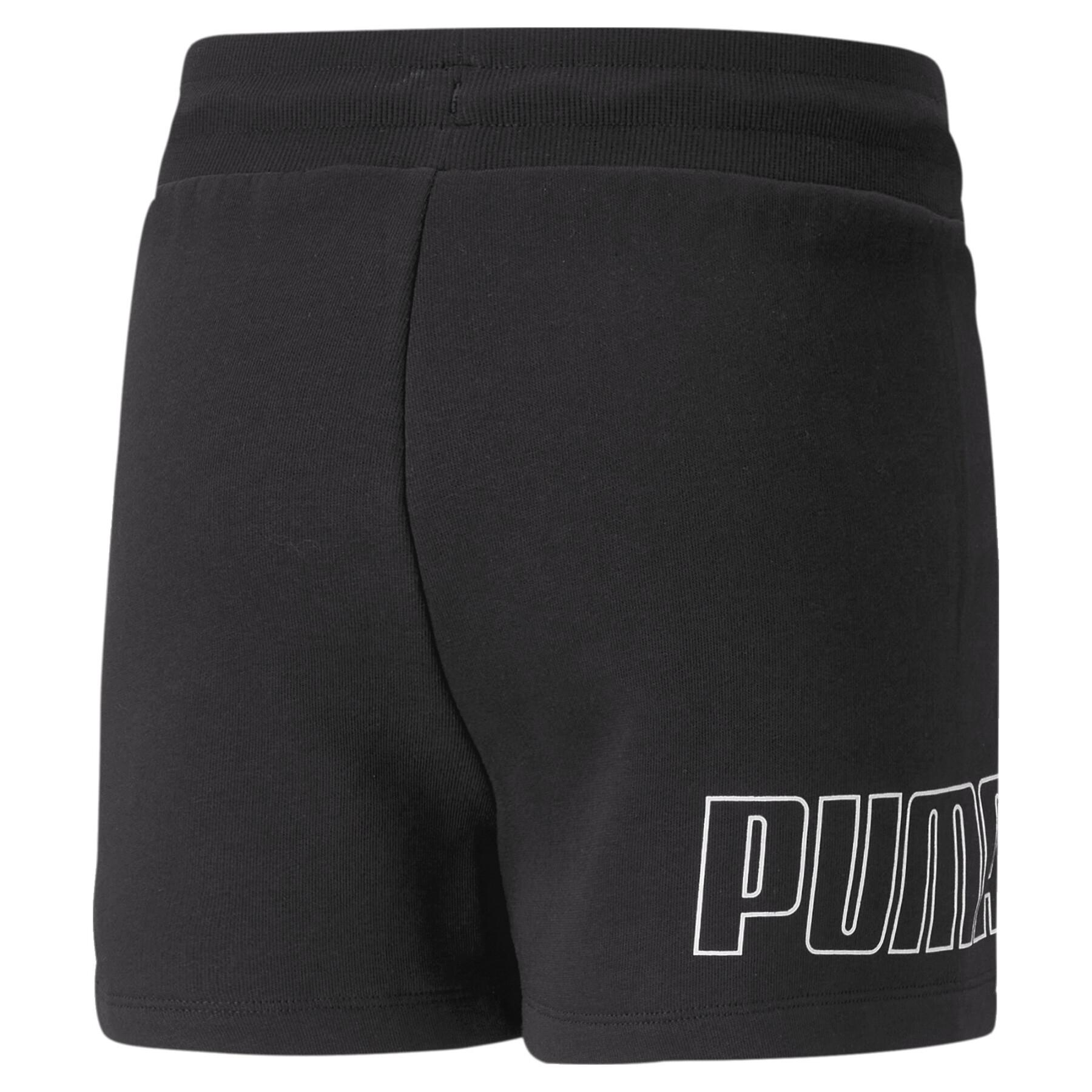 Höga shorts för flickor Puma Power