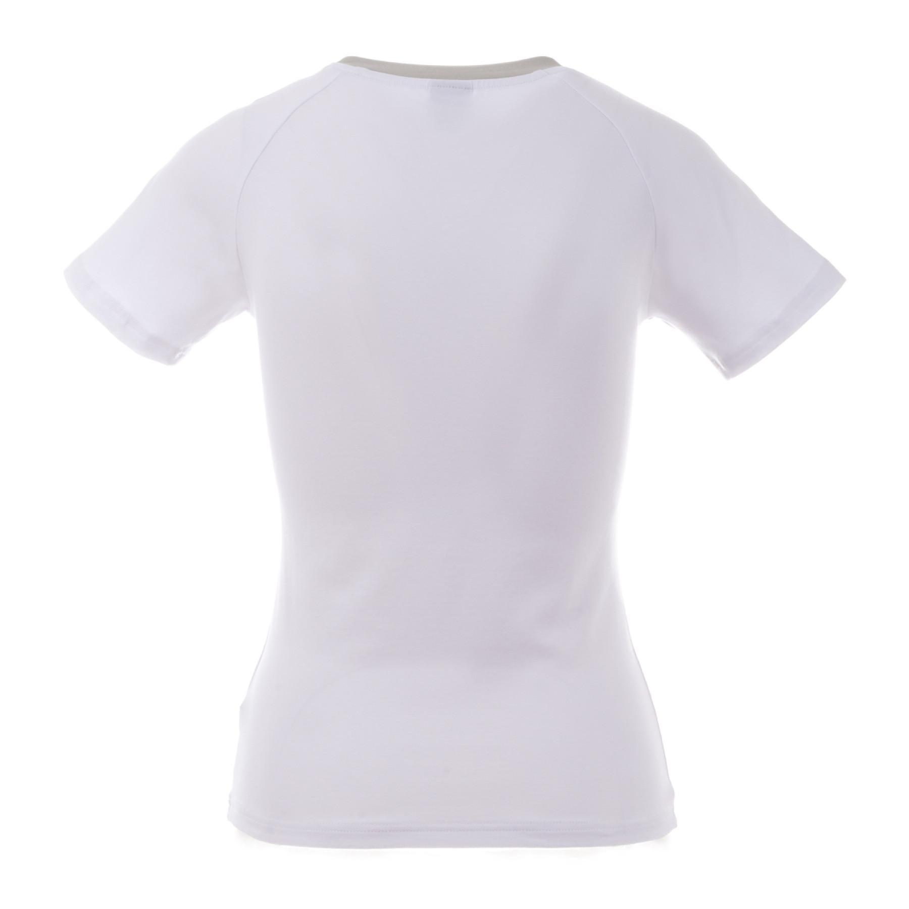 T-shirt med låg urringning för kvinnor Errea contemporary