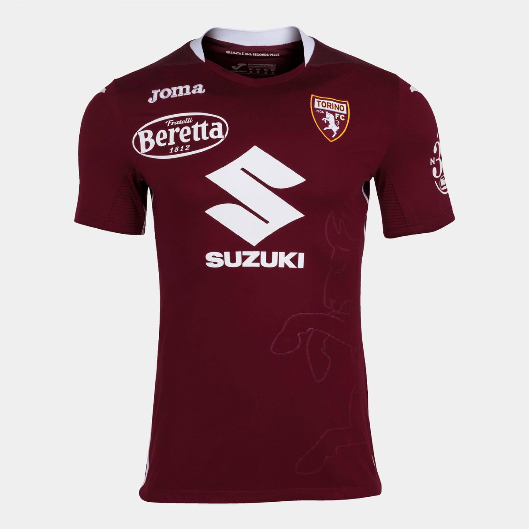 Autentisk hemmatröja Torino FC 2020/21 avec sponsors