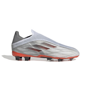 Fotbollsskor för barn adidas X Speedflow+ FG - Whitespark
