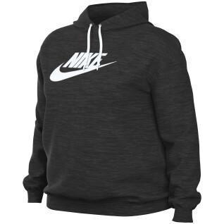 Sweatshirt med huva för kvinnor Nike Sportswear Gym Vintage