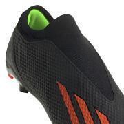 Fotbollsskor adidas X Speedportal.3 Laceless FG - Shadowportal Pack