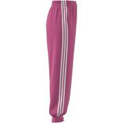 Löst sittande fleece-joggingtopp för kvinnor adidas Essentials 3-Stripes