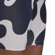 Ribbade mellanlånga shorts för kvinnor adidas Marimekko GT