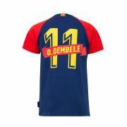T-shirt för barn FC Barcelone Dembélé