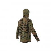 Sweatshirt med huva adidas FreeLift Camouflage Training