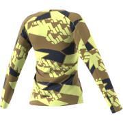 Långärmad T-shirt för kvinnor adidas Terrex Primeblue Trail Graphic
