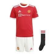 Mini hem kit Manchester United 2021/22