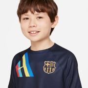 Barnens tröja före match FC Barcelone 2022/23