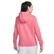 Sweatshirt med huva för kvinnor Nike Club GX Std