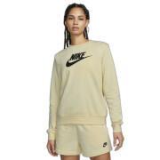 Sweatshirt med rund halsringning för kvinnor Nike Club GX Std